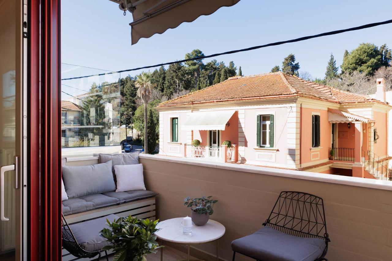 A Luxury Retreat In Corfu Town By Konnect Apartment Exterior foto
