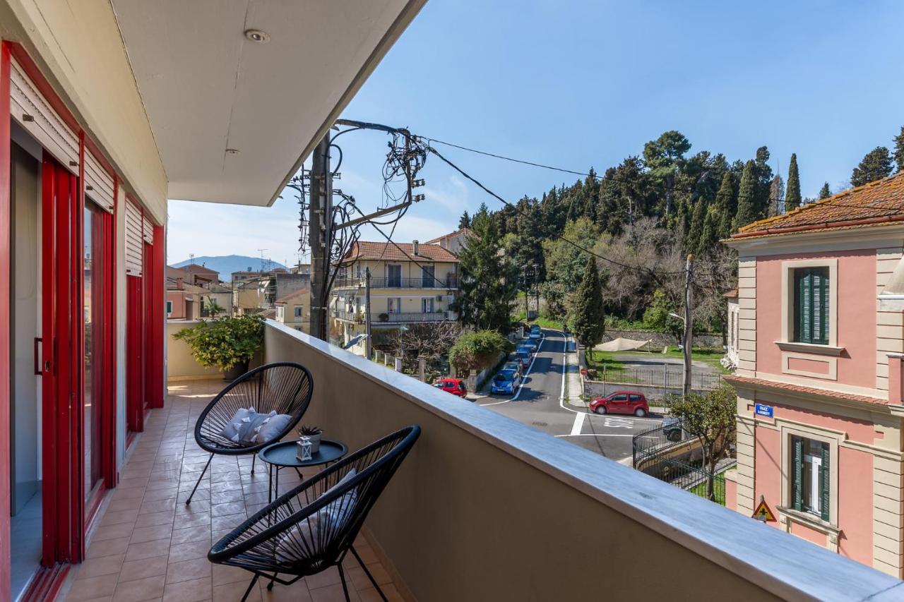 A Luxury Retreat In Corfu Town By Konnect Apartment Exterior foto